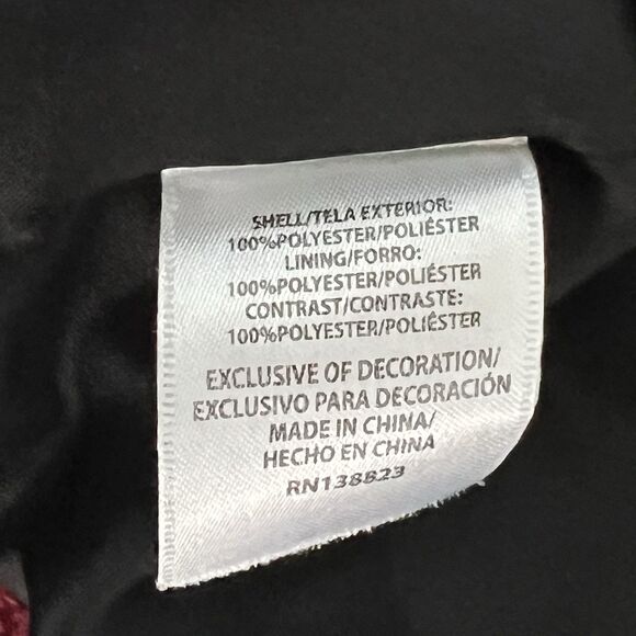 Idyllwind Miranda Lambert Sherpa Jacket Size Large Western Buffalo Plaid Zipper - Picture 9 of 12